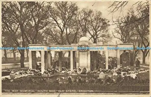 R593865 Brighton The War Memorial South Side Old Steine Daily News 1934