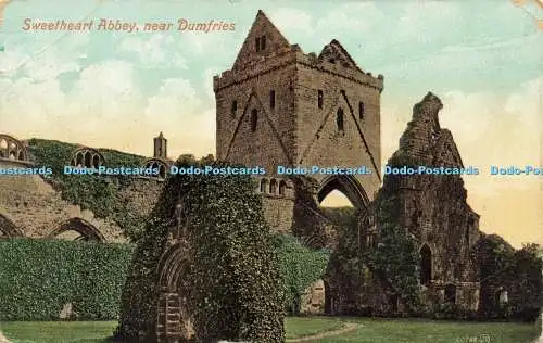 R596026 Sweetheart Abbey near Dumfries 20788 Valentines Series 1913