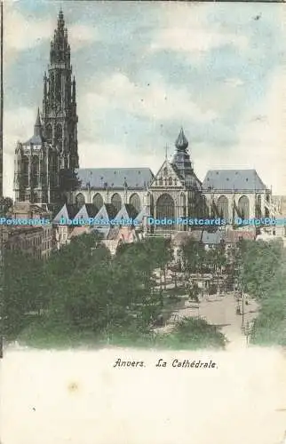 R590128 Anvers La Cathedrale 1904