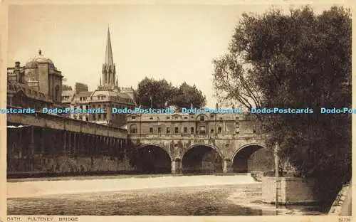 R598042 Bath Pulteney Bridge Photochrom