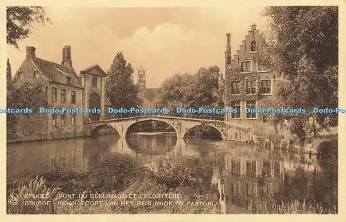 R593915 Brügge Pont du Beginage et Presbytere Nels Ern Thill