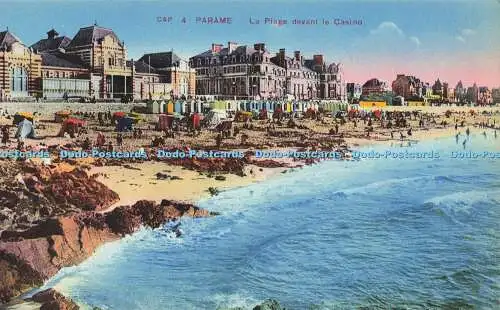 R598057 Parame La Plage Devant le Casino C A P