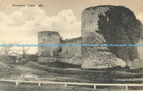 R598059 Pevensey Castle Postkarte