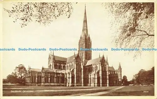 R593928 Salisbury Cathedral Valentine Phototype