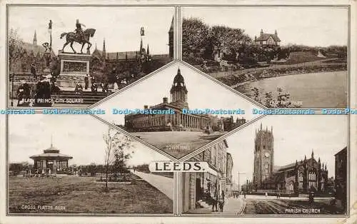 R598061 Leeds Town Hall Parish Church Cross Flatts Park J Harrison Multi View 19