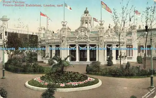 R592020 Royal Pavilion Franco British Exhibition London 1908 Valentines Series 1