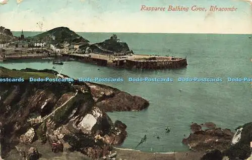 R596067 Rapparee Bathing Cove Ilfracombe Valentines Series