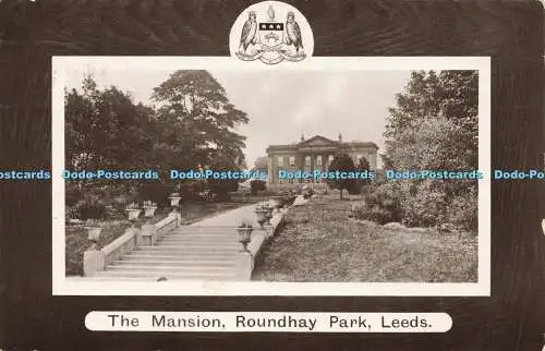 R598066 Leeds Roundhay Park The Mansion Echtfoto Serie 1909