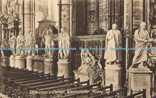 R598069 Westminster Abbey Statesmen Corner St Peter Valentines Serie