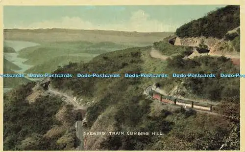 R593942 Shewing Train Climbing Hill Moorli Dhur