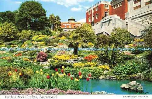 R593948 Bournemouth Pavilion Rock Gardens John Hinde F R P S 1966