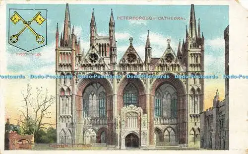 R593993 Peterborough Cathedral F F and Co G D and D Star Series 1913