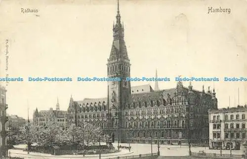 R594001 Hamburg Rathaus Fr Groth Nr 51 a