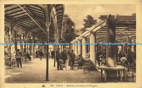 R592094 C A P 163 Vichy Galerie couverte et Pergola Arts Photomecaniques