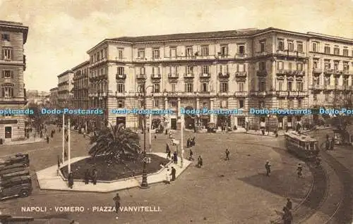 R592101 Napoli Vomero Piazza Vanvitelli V Carcavallo C A R