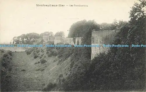 R592106 Montreuil sur Mer Les Fortifications M T Imprimeur