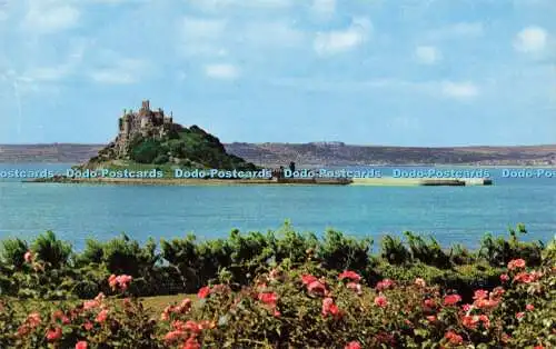 R596167 St Michaels Mount Penzance Natural Colour Series Photographic Greeting C