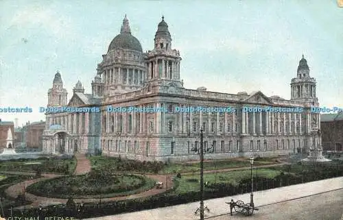 R596171 Rathaus Belfast Chas L Reis 1907