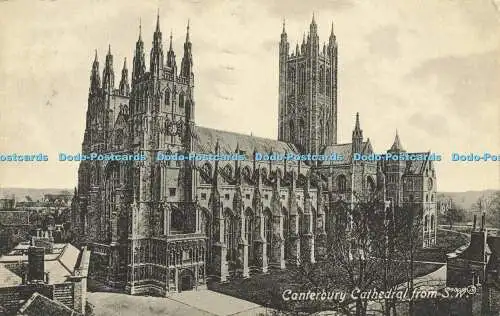 R594084 Canterbury Cathedral from S W Valentines Series 1916