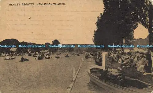 R594091 Henley on Thames Henley Regatta Auto Photo Series 1908