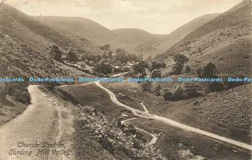 R594096 Carding Mill Valley Church Stretton G Dunn Friths Serie 1913