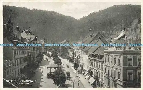 R598232 Triberg Schwarzwald Marktplatz Xaver Kasper