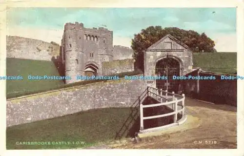 R598236 I o W Carisbrooke Castle Thunder and Clayden Sunray Series 1954