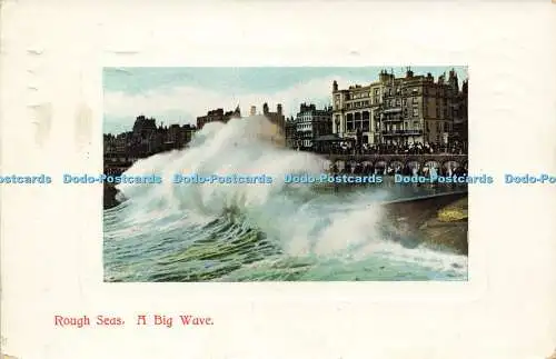 R598259 Rough Seas A Big Wave H Vertigen 1924