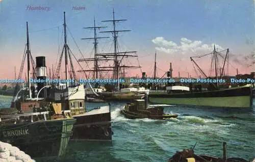 R598261 Hamburg Hafen Wilh Junge