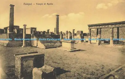 R598271 Pompei Tempio di Apollo R Zedda