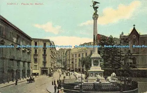 R596273 Napoli Piazza del Martiri R und C