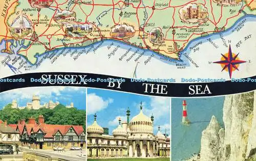 R596307 Sussex by the Sea D Constance Vita Nova Map V 8798 Multi View