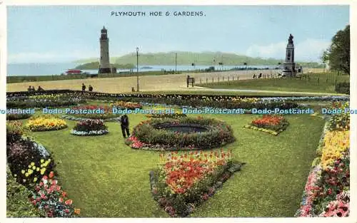 R598334 Plymouth Hoe and Gardens E T W Dennis Newcolour