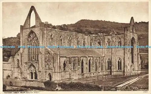 R598347 Tintern Abbey aus Südwesten