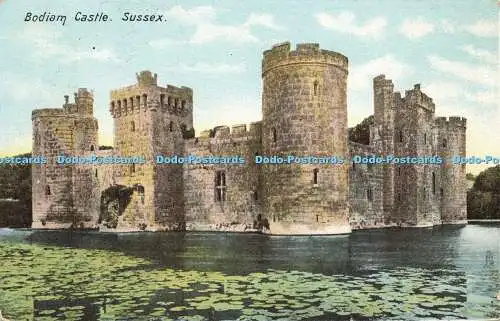 R594242 Sussex Bodiam Castle Tuck Art Series 795 1904