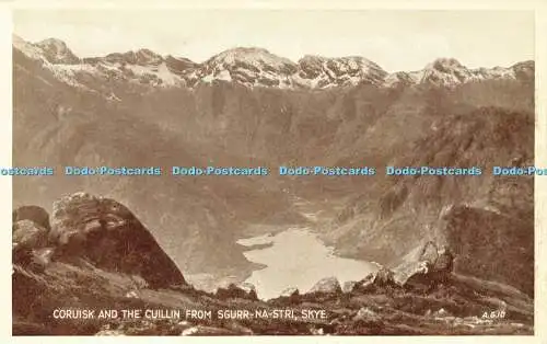 R594276 Skye Coruisk and the Cuillin from Sgurr na Stri Valentine Phototype