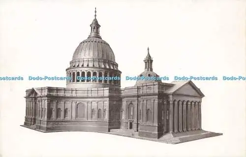 R596407 St Pauls Cathedral London Modell aus Sir Christopher Wrens Favorit