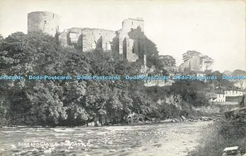 R598419 Durham Barnard Castle The Castle Photochrom