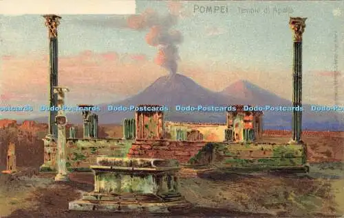 R596425 Pompei Tempio di Apollo Richter