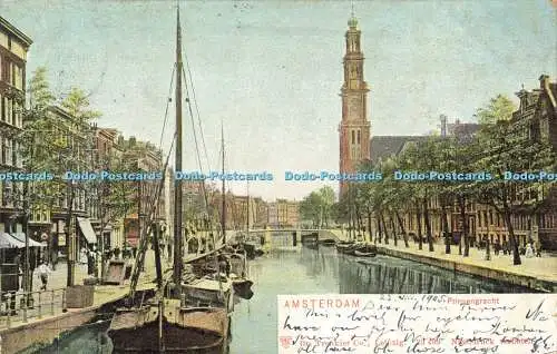 R598429 Amsterdam Prinsengracht Dr Trenkler 1905