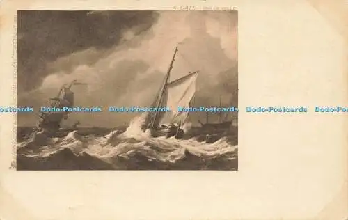 R596429 A Gale Van de Velde Tuck National Gallery Postkarte Nr. 1331