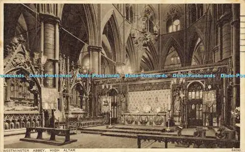 R594317 Westminster Abbey High Altar Photochrom 1942