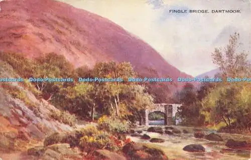 R598437 Dartmoor Single Bridge Valentine Art Farbe Brian Gerald