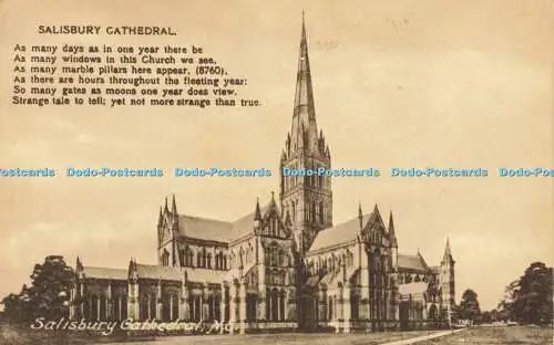 R594333 Salisbury Cathedral N E Frith No 19737 A