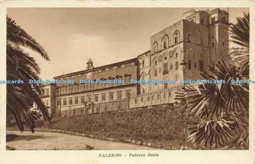 R596448 Palermo Palazzo Reale Serie II N 7 B G P Rizzoli E C Milano