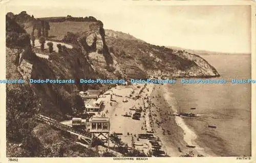 R594339 Oddicombe Beach Frith 1947