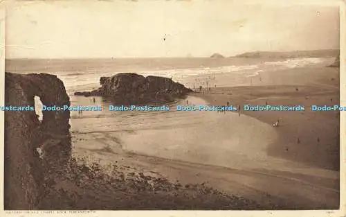 R598461 Perranporth Natural Arch and Chapel Rock 1947