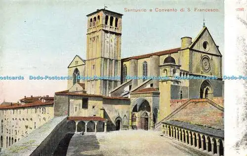 R596461 Santuario e Convento di S Francesco 2292 NB Sul lato anteriore della pre