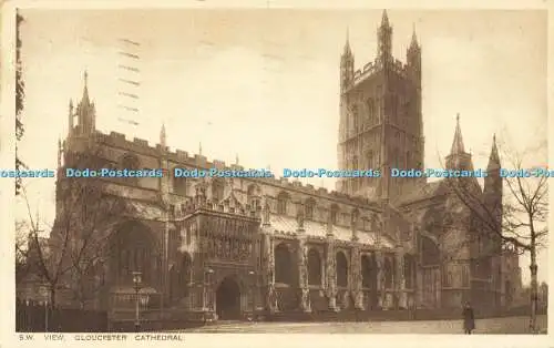 R598471 Gloucester Cathedral S W View Capt E W Nell R A P The Seal of Artistic R