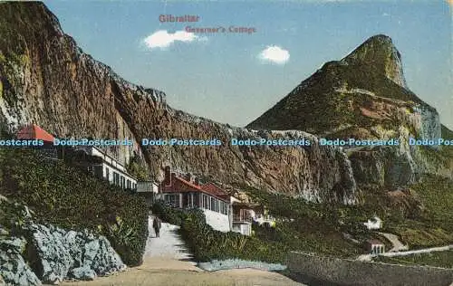 R598476 Gibraltar Governor Cottage V B Cumbo 1929